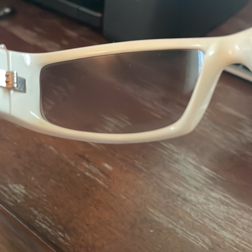 Von Zipper VZ Projektor white rectangular sunglasses. Made in Italy - Picture 10 of 15